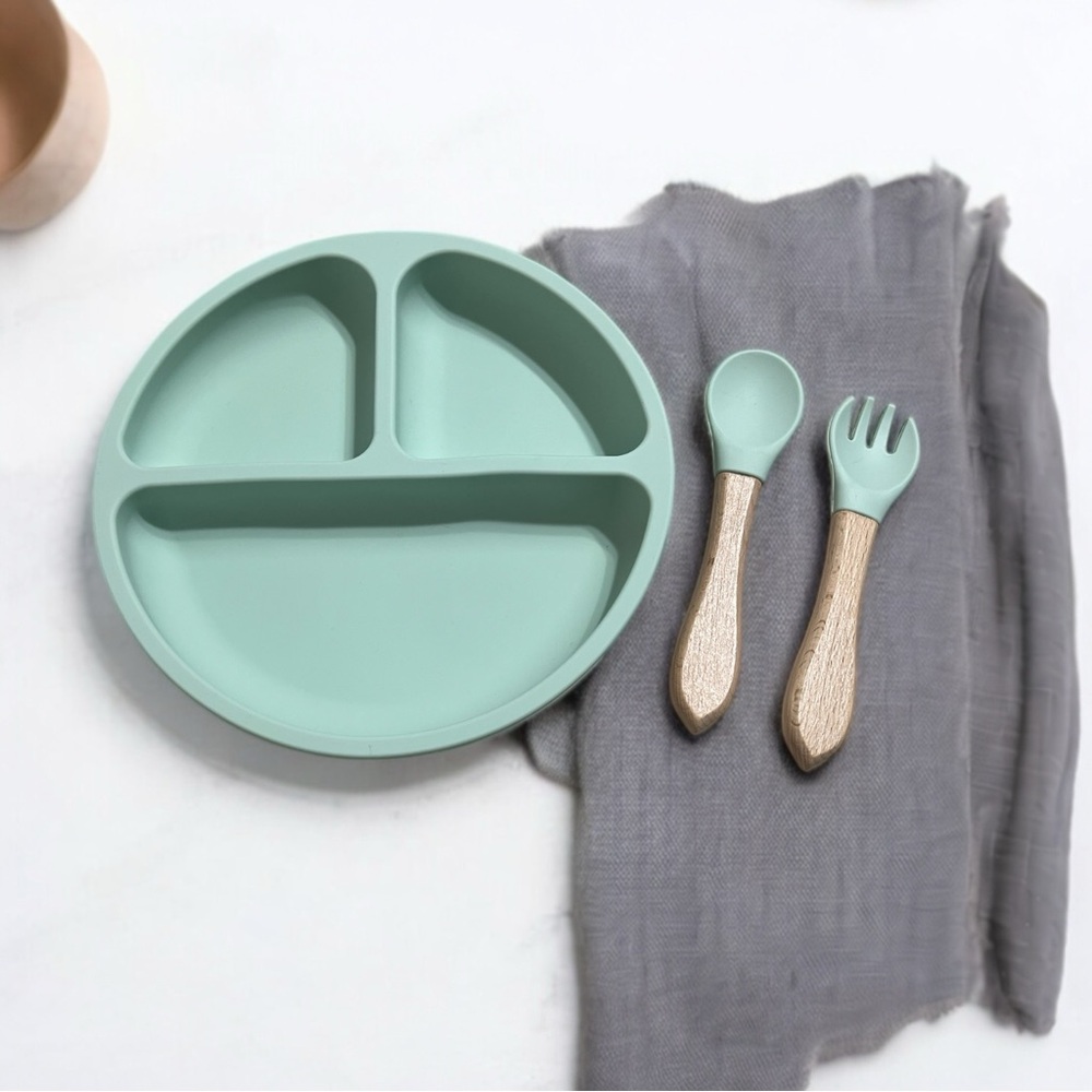 Toddler Plate And Utensil Set